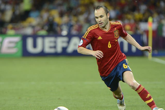 <b>Best player...</b></br>

<b>Andres Iniesta</b>
There were several contenders for this title, and after their display in the final most of them were Spanish. But Iniesta was the creator and midfield maestro that made Spain tick. Los Rojas ‘Tiki Taka’ style of play was emulated by the Uefa Euro 2012 Player of the Tournament. The playmaker’s one assist and no goals do not do justice to the 28-year-old's overall contribution to Vincente del Bosque's side. Andrea Pirlo came close, but his lack of impact in the final meant he was just edged by Iniesta.