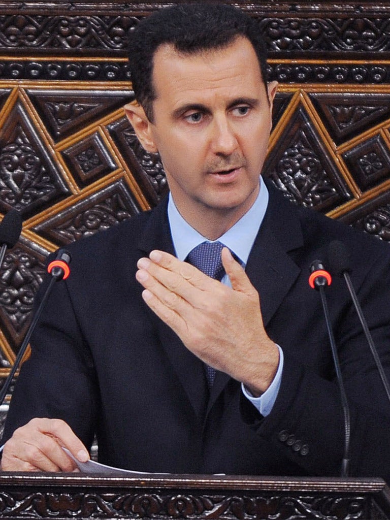 The Syrian President faces widespread condemnation