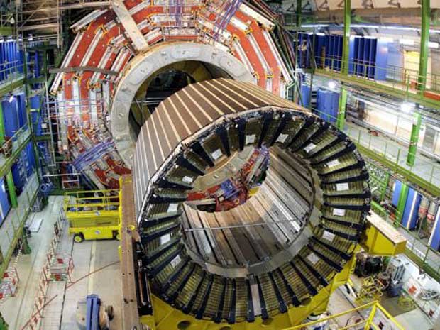 The Large Hadron Collider at Cern, where scientists are studying the decay of a subatomic particle known as the ‘beauty quark’