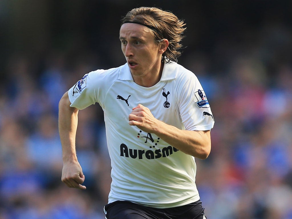 Tottenham midfielder Modric has been linked with the La Liga champions
