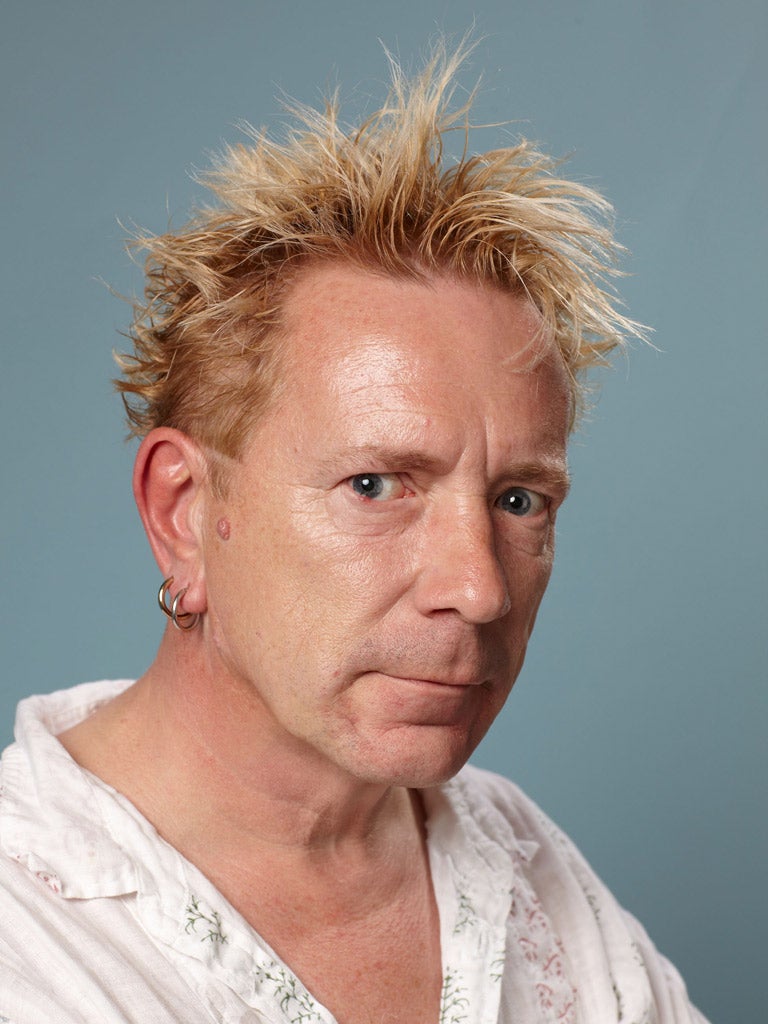 John 'Johnny Rotten' Lydon