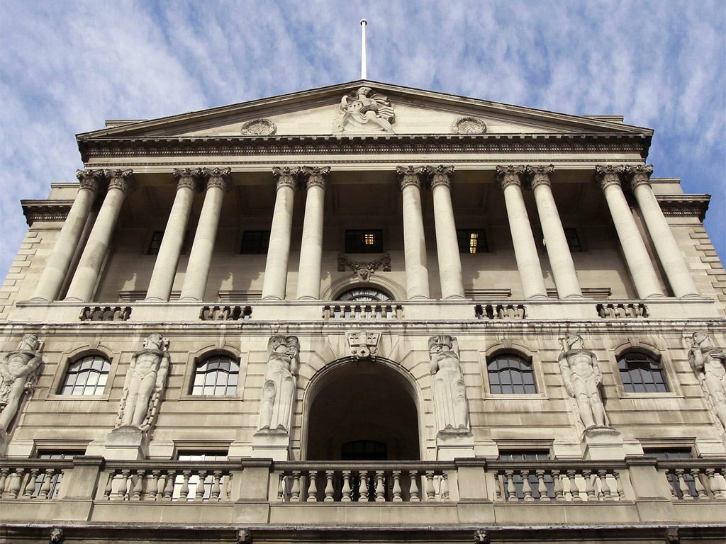 The economy will grind to a halt this year, the Bank of England warned today