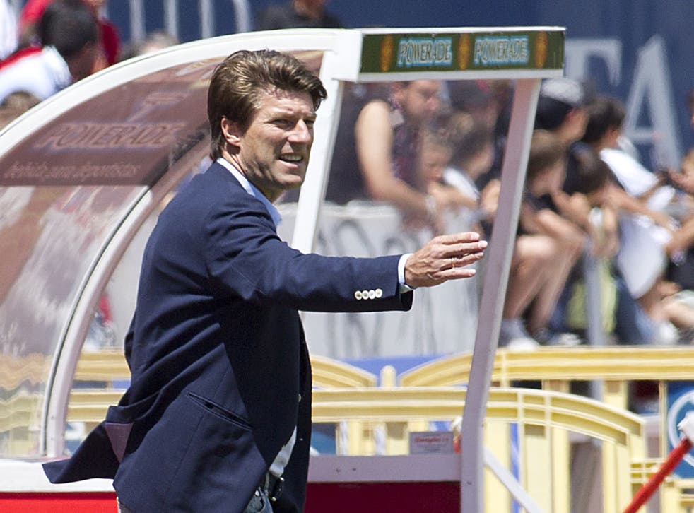 Swansea manager Michael Laudrup