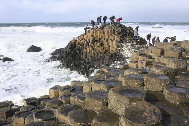 The Causeway is a Unesco World Heritage Site and features more than 40,000 interlocking basalt columns formed millions of years ago by volcanic activity