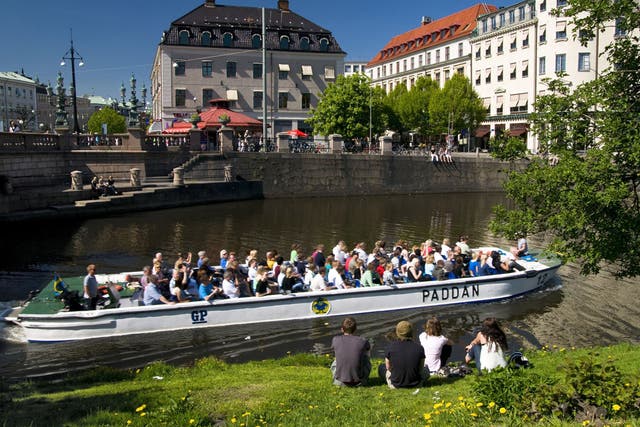 Slow boat: cruises on Gothenburg's canals