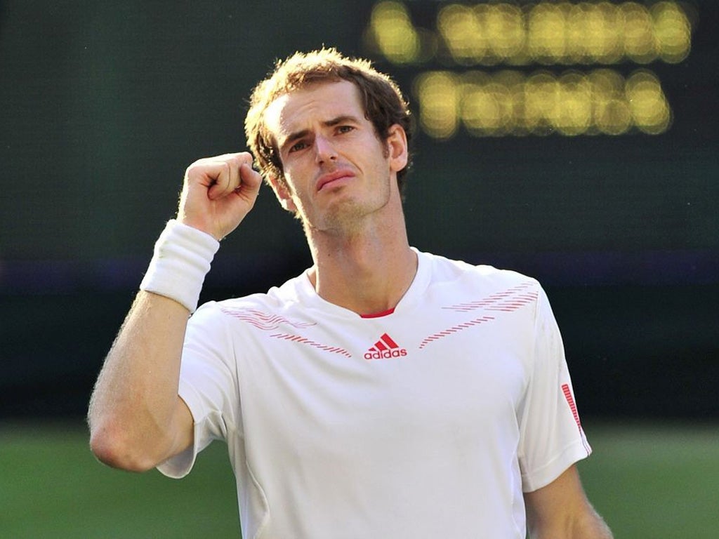 Asked about winning the final, Murray answered: 'It would be very nice.' He's not one for hyperbole