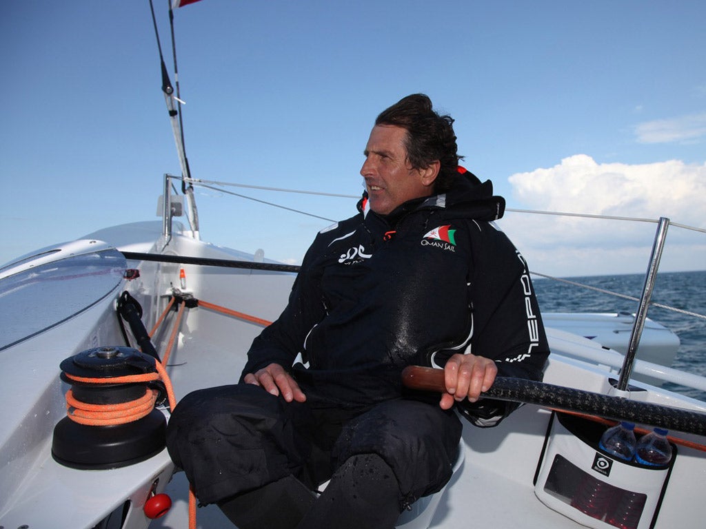 Looking forward, Brian Thompson tackles the Atlantic again, this time on the 70-foot trimaran Oman Sail, as the new MOD70 class launches an initial three-year programme of racing