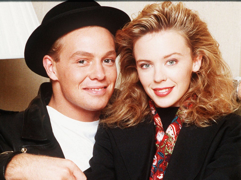 Pop Royalty: Jason Donovan, Kylie Minogue in 1988, when they dominated the charts