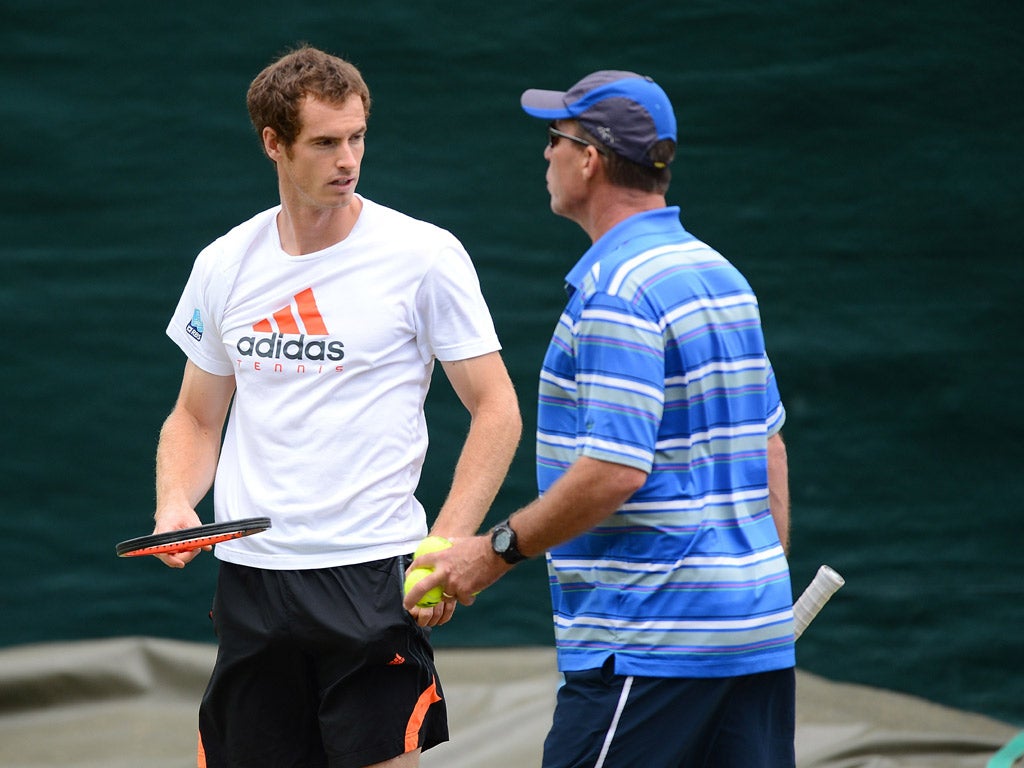 Finishing touch: Ivan Lendl advises Andy Murray