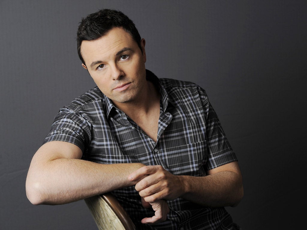 Edgy touch: Seth MacFarlane, director and co-writer of Ted