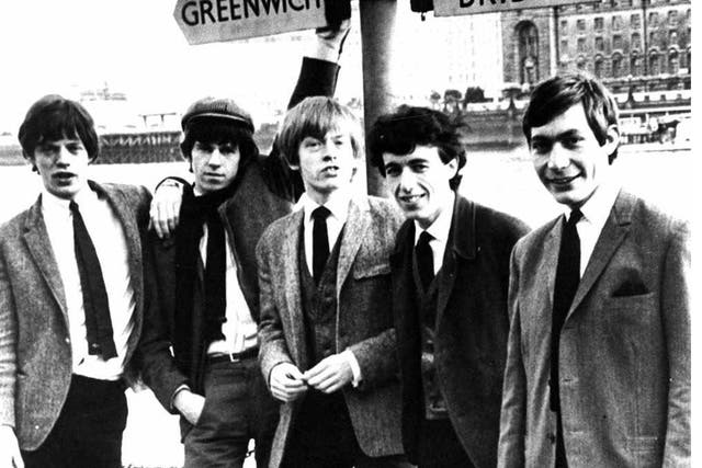 Start me up: Mick Jagger, Keith Richards, Brian Jones, Bill Wyman and Charlie Watts in 1963