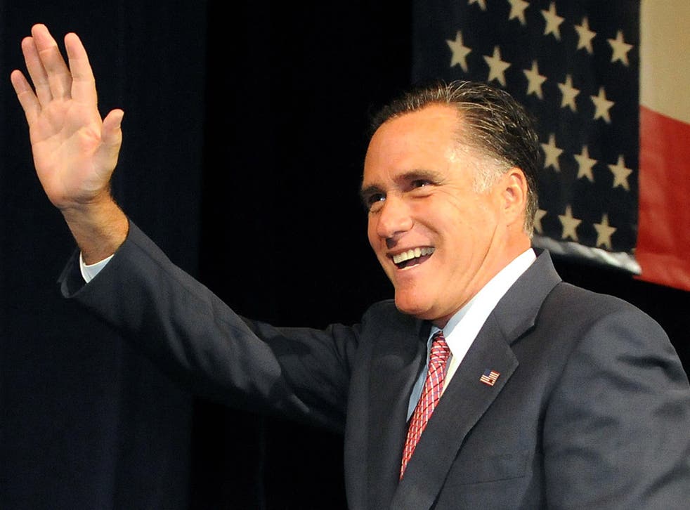 Republican presidential nominee Mitt Romney was in the Hamptons yesterday for three fund-raising events