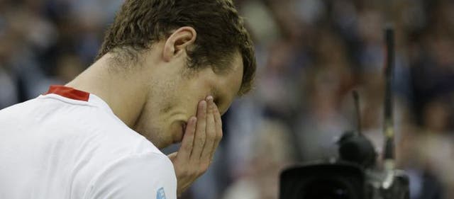 Andy Murray was unable to hold back the tears as he assessed his Wimbledon final defeat to Roger Federer.