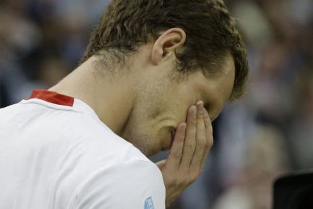 Andy Murray was unable to hold back the tears as he assessed his Wimbledon final defeat to Roger Federer.
