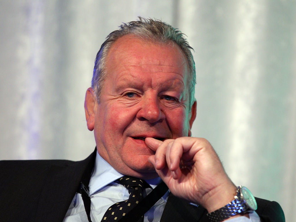 Former England and British and Irish Lions captain Bill Beaumont