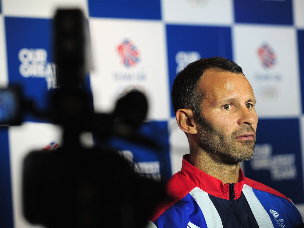 Ryan Giggs is the captain of the Team GB squad