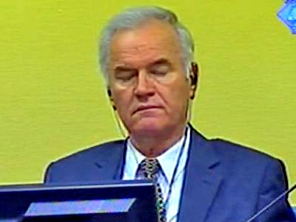 Ratko Mladic: The former Bosnian Serb general faces 11 war crimes
charges