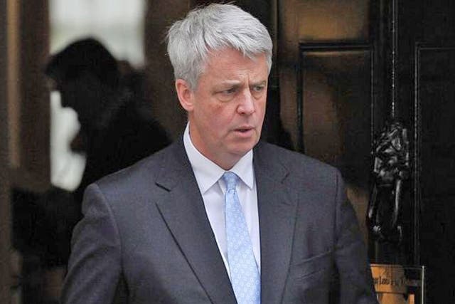 Andrew Lansley has been excluded from meeting after objecting to the government's plans to reform the NHS