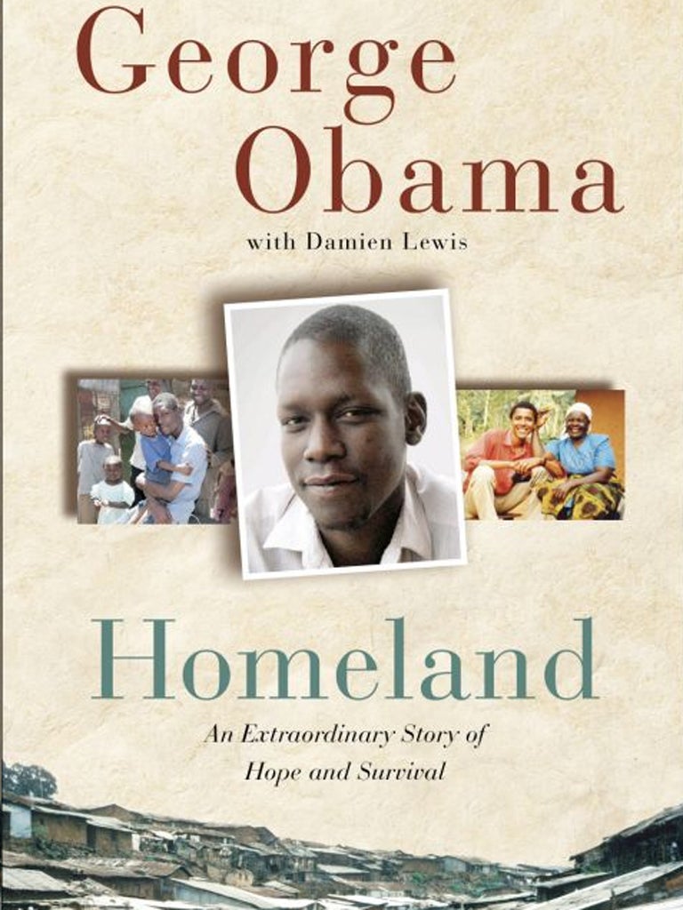 The President’s half-brother wrote a book about his life, published in 2010