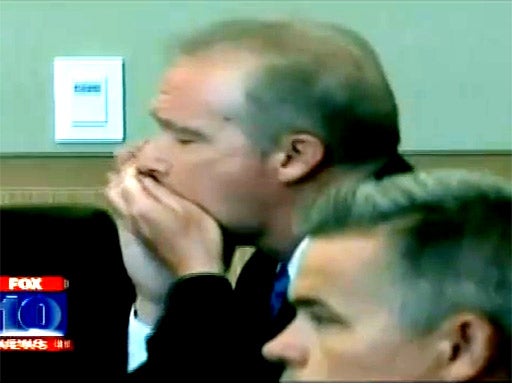 Court TV footage captured Marin’s final moments after the verdict