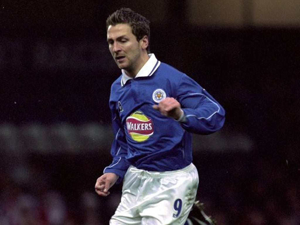 Darren Eadie during his playing days at Leicester City