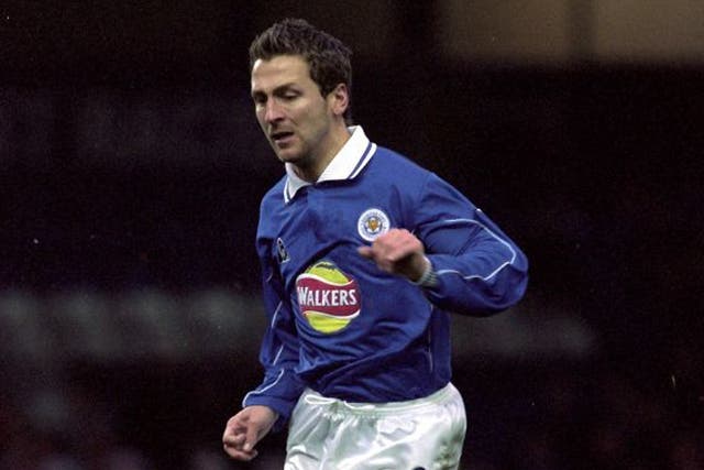 Darren Eadie during his playing days at Leicester City