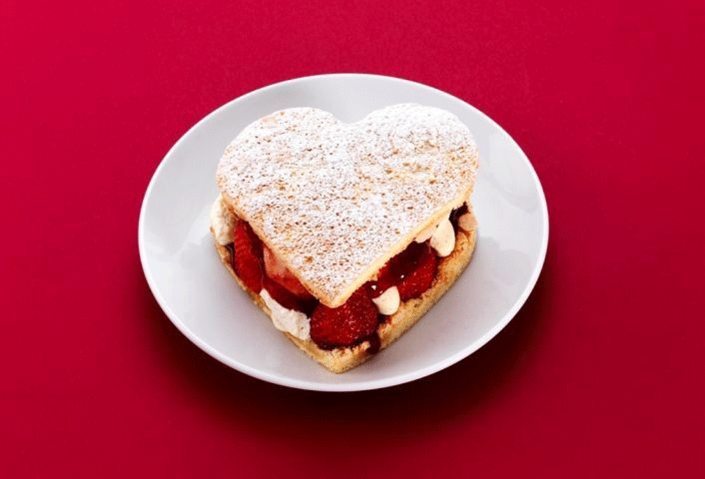 A sponge cake in the shape of a heart? Yes, please. For ?10, this cream and whole strawberry-filled treat is yours, along with as much tea as two people can drink, at Peyton & Byrne's café at London's Royal Academy, 3pm to 5pm every day. The perfect thing for a super-sweet first date – or a post- Summer Exhibition pick-me-up. Peytonandbyrne.co.uk