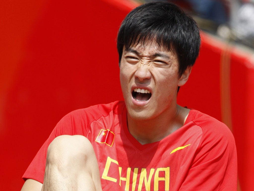 Liu Xiang: 'It was a sad time for me but every athlete has injuries in his or her career'