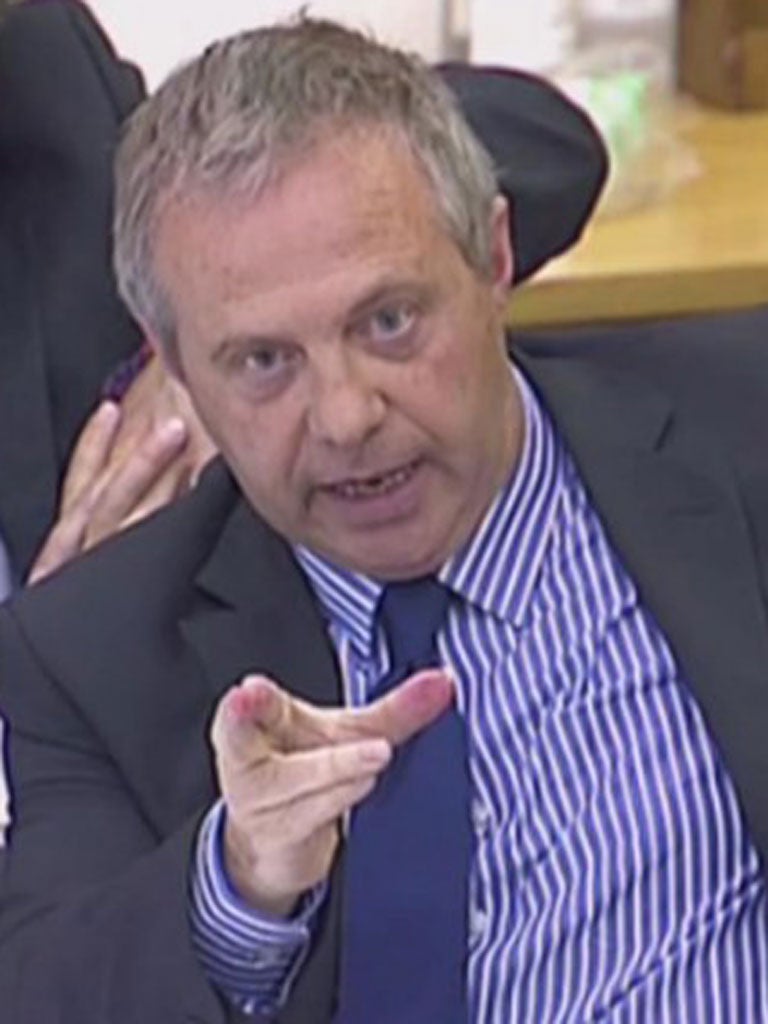 Labour MP John Mann, seen here at the Parliamentary Treasury Select Committee earlier this month, took to Twitter to describe the new committee as 'a total joke'