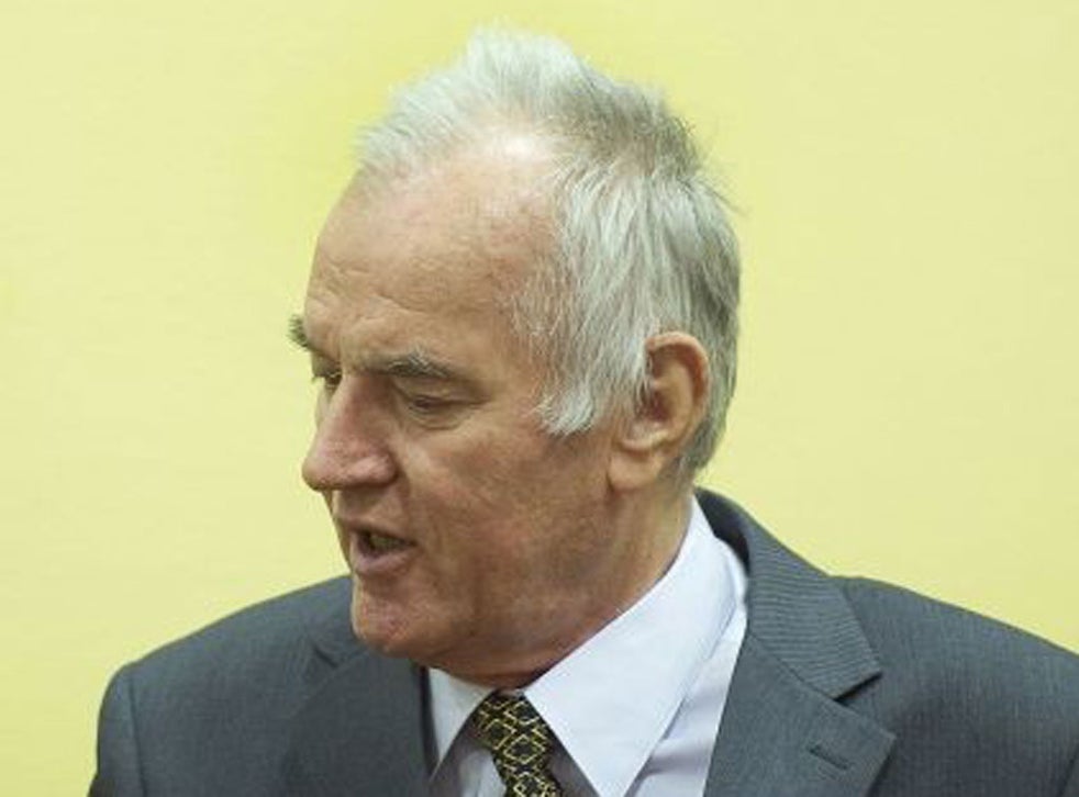 Ratko Mladic genocide halted due to poor health | The Independent | The Independent