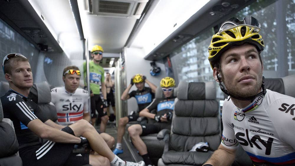In Pictures Life Behind The Tour De France The Independent
