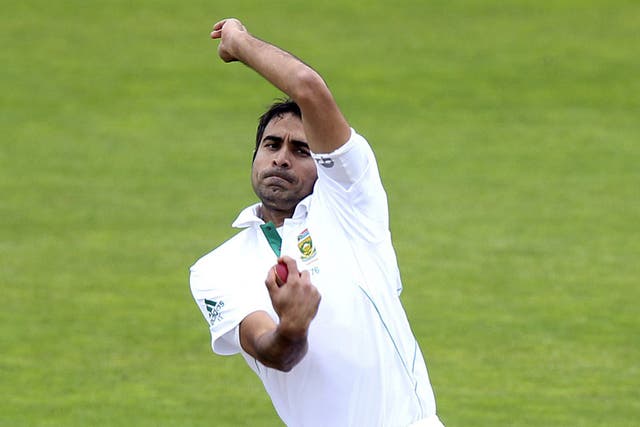 Spinner Imran Tahir was the pick of the South Africa bowlers