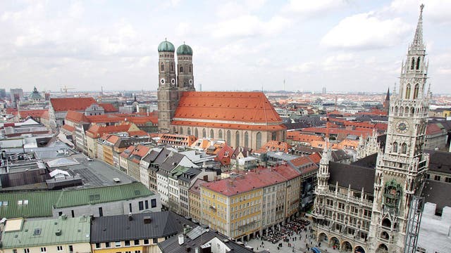 Munich's rooftops