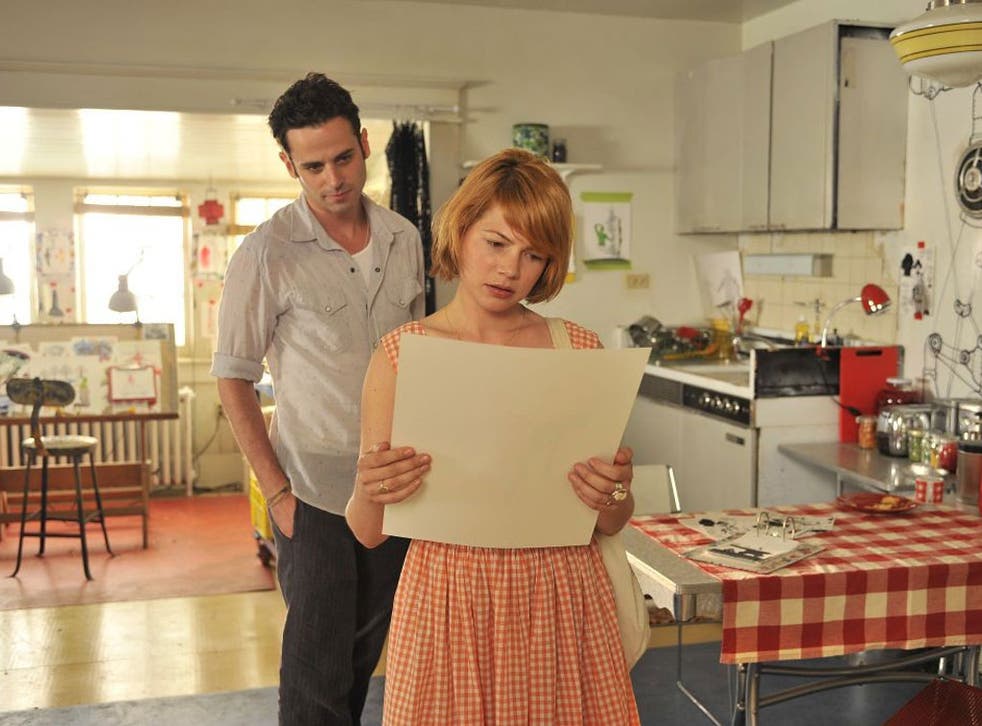 Luke Kirby and Michelle Williams star as Daniel and Margot in 'Take This Waltz'