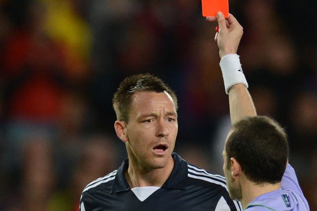 In light of John Terry's court case, the players' union has called for their members to receive red cards if they use foul and abusive language to each other