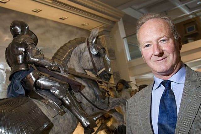 Battle lines: Lt-Gen Jonathon Riley has been suspended as Master of the Royal Armouries