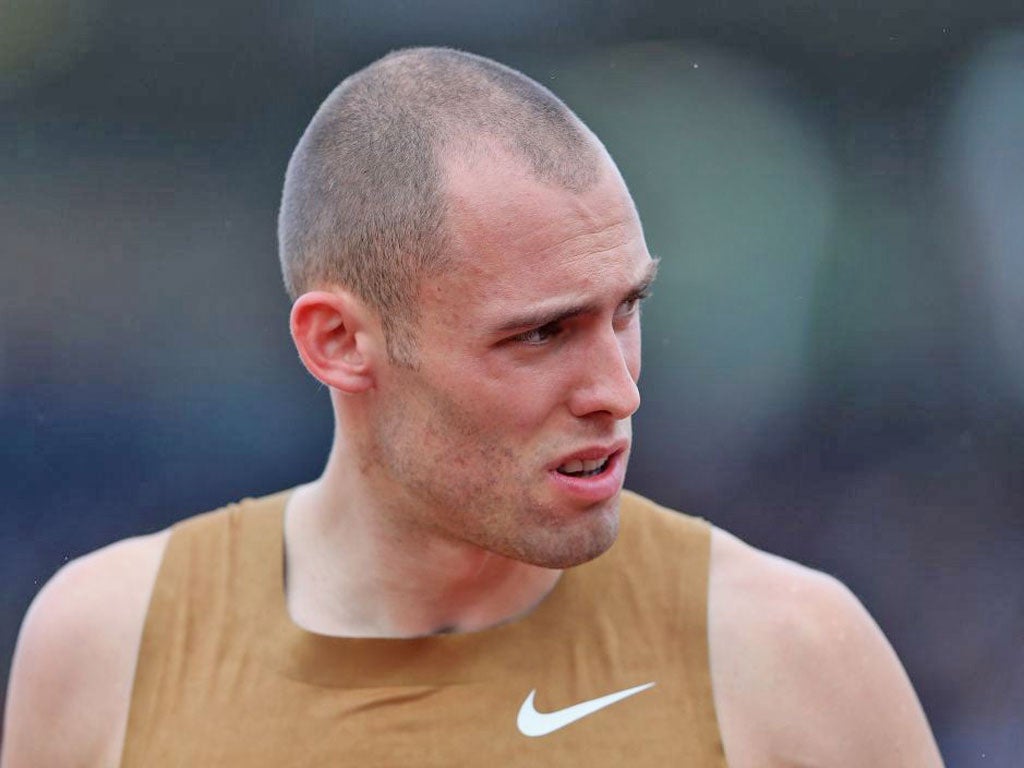 Dai Greene: The British athletics captain deleted his potentially
offensive Twitter message