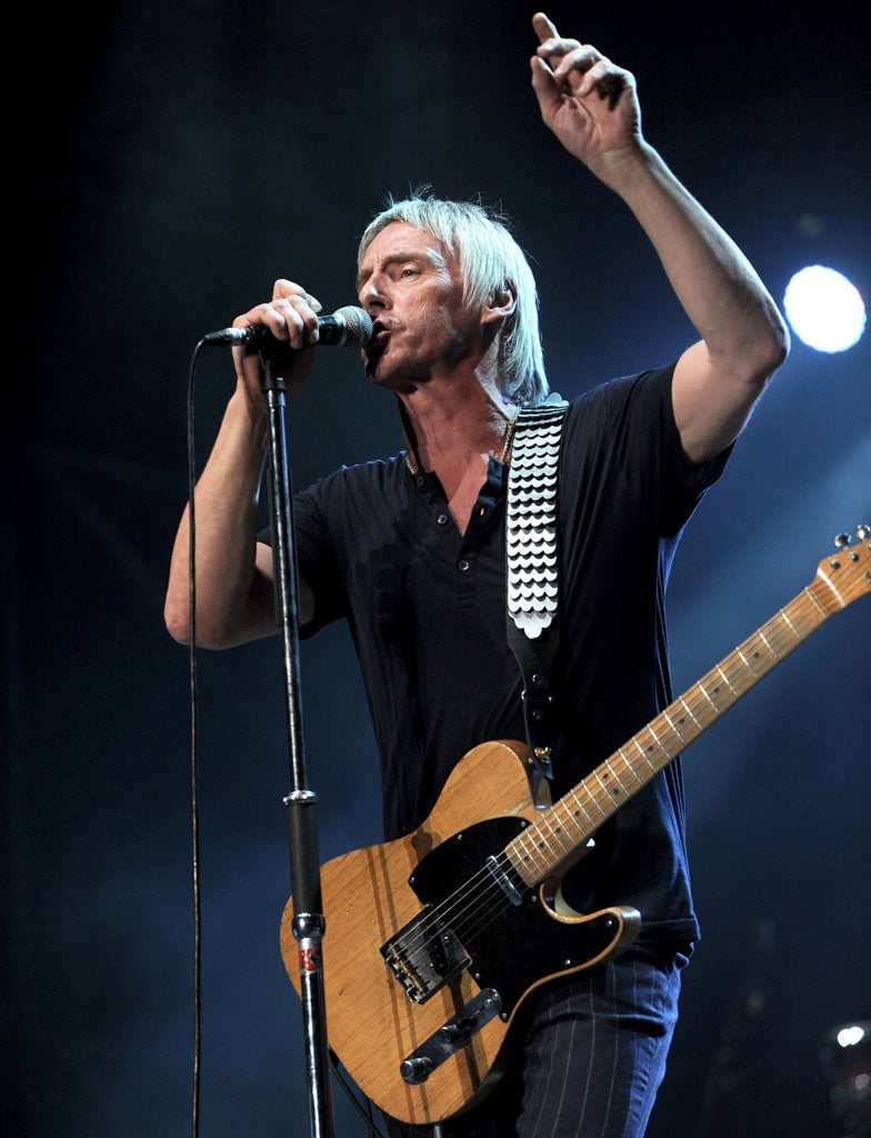 Paul Weller closed the Latitude festival last night