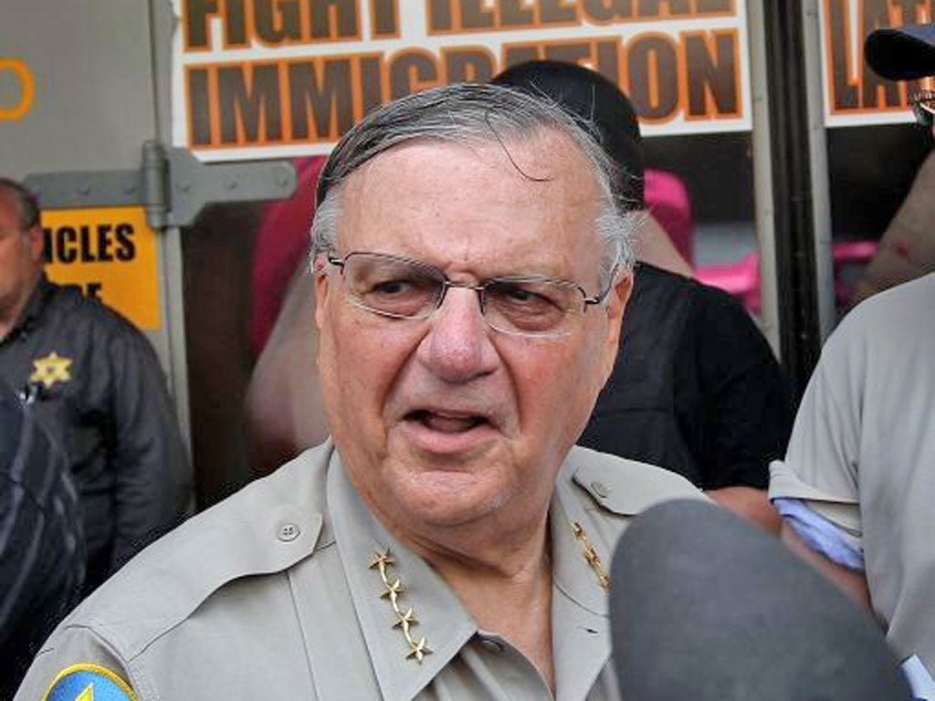 Joe Arpaio is facing a civil rights lawsuit over anti-immigration
policies in Arizona