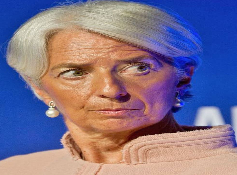 Christine Lagarde’s organisation sent an alert