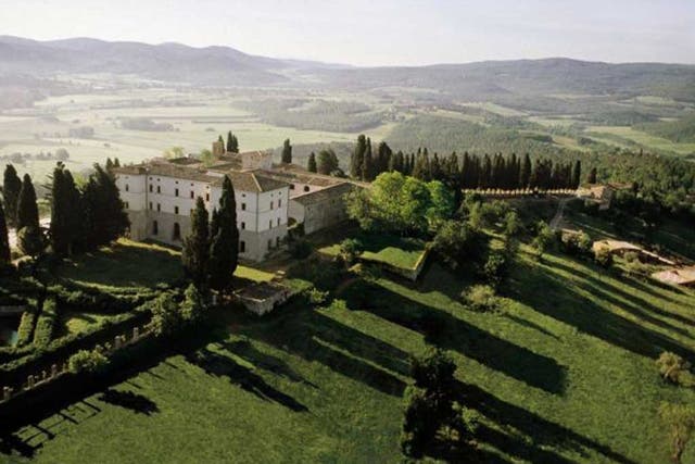 Dolce vita: the 12th century Castello di Casole is now a luxury hotel