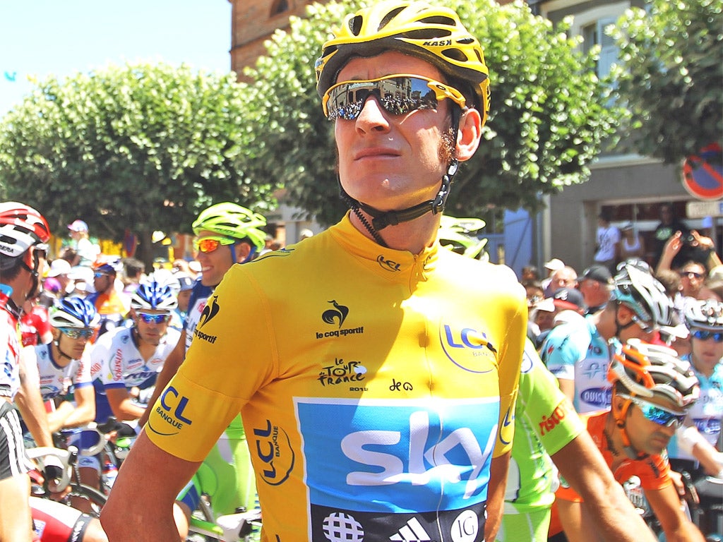 Bradley Wiggins said that he would happily race under Froome in the future