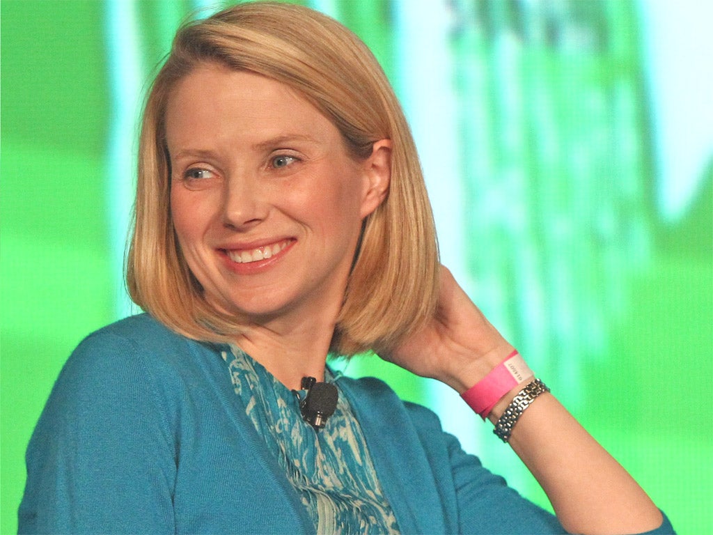Marissa Mayer has been given a £37m pay package