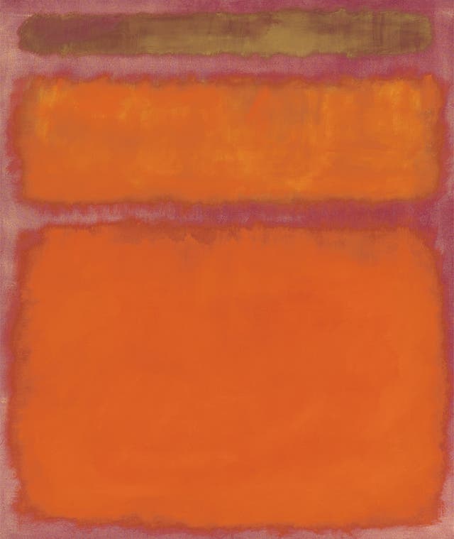 $86m: Mark Rothko - Orange, Red, Yellow