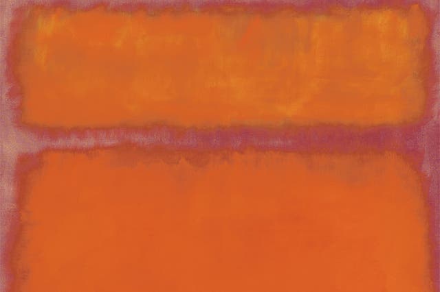 $86m: Mark Rothko - Orange, Red, Yellow