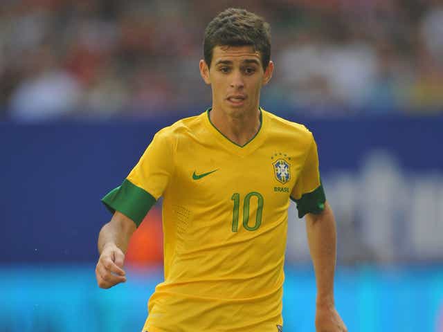 Brazil midfielder Oscar