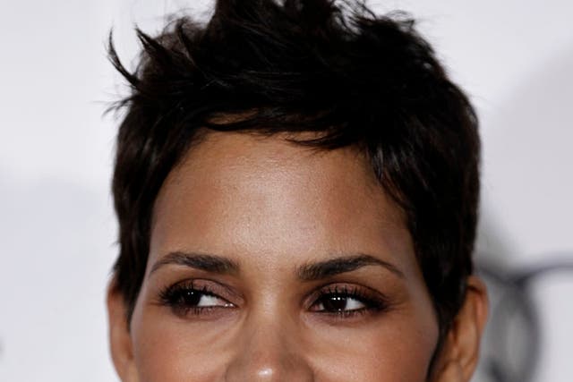 Halle Berry, pictured in May, is reported to have been injured while filming The Hive