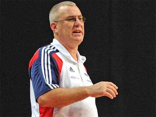 GB women’s basketball coach Tom Maher