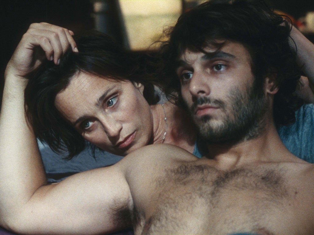 Lonely passion: Kristin Scott Thomas and Pio Marmai in 'In Your Hands'