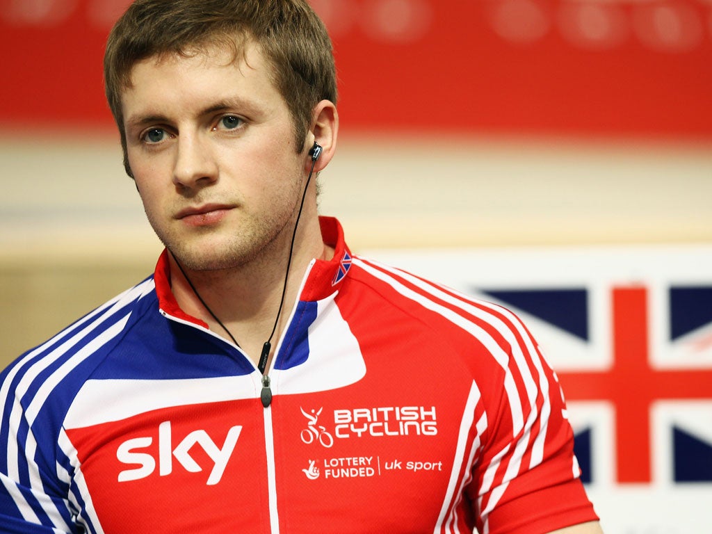 Jason Kenny has been selected ahead of Chris Hoy in the sprint